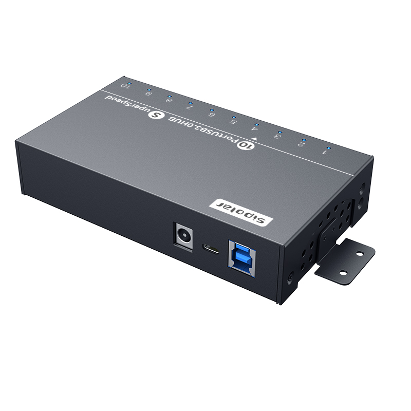 SAGA A10USB3 USB Hub (AX-103) 10 ports USB 3.0 12V without PSU