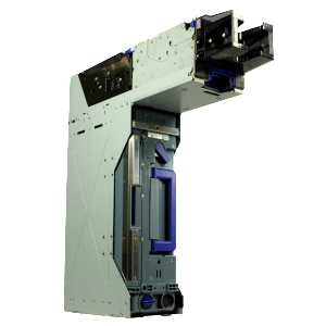 JCM TBV-100-FSH banknote receiver with 2000 banknotes cassette